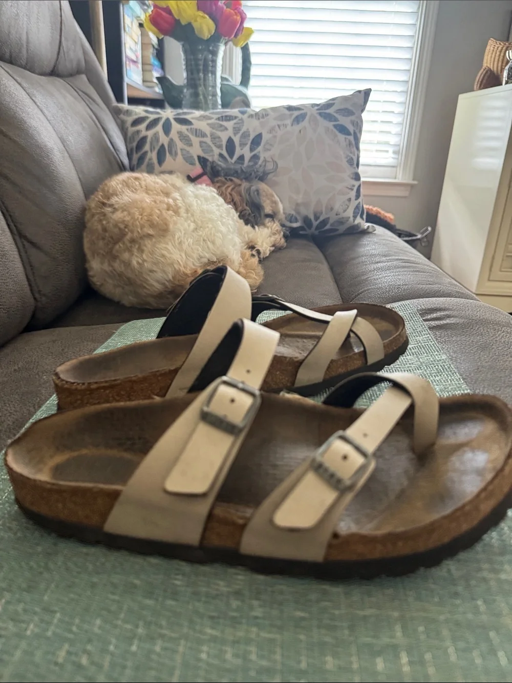 Birkenstock Mayari Sandals - Sandcastle Taupe